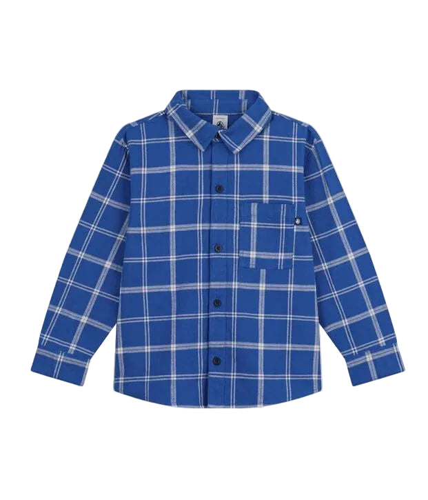 Petit Bateau boys check shirt