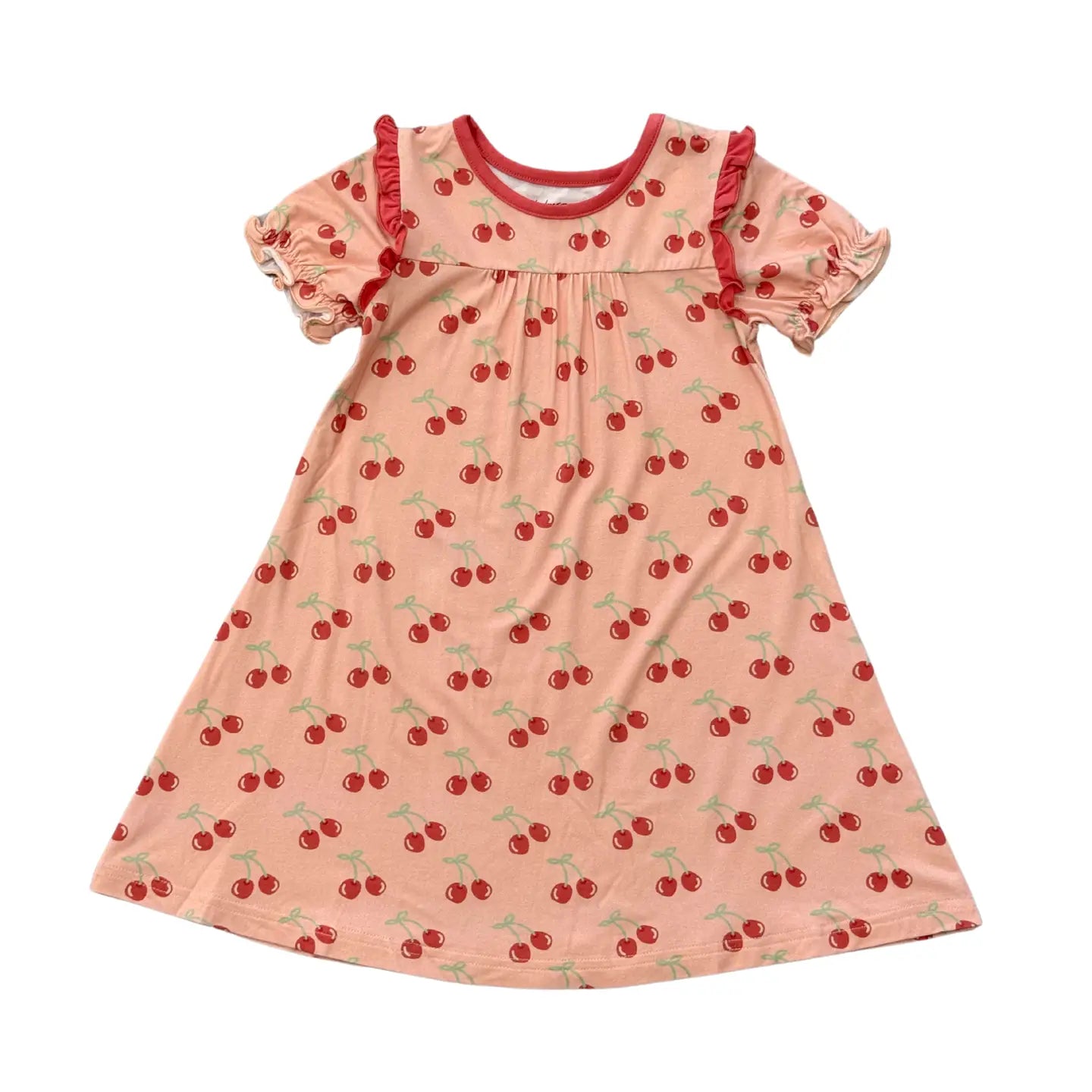 Babysprouts girls cherry print nightgown