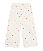 Petit Bateau girls heart print pants