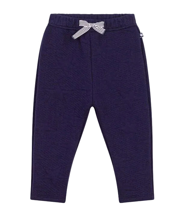Petit Bateau infant quilted pants