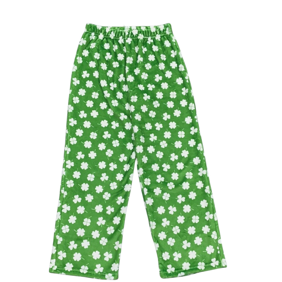 Macaron + Me kids plush pajama pants