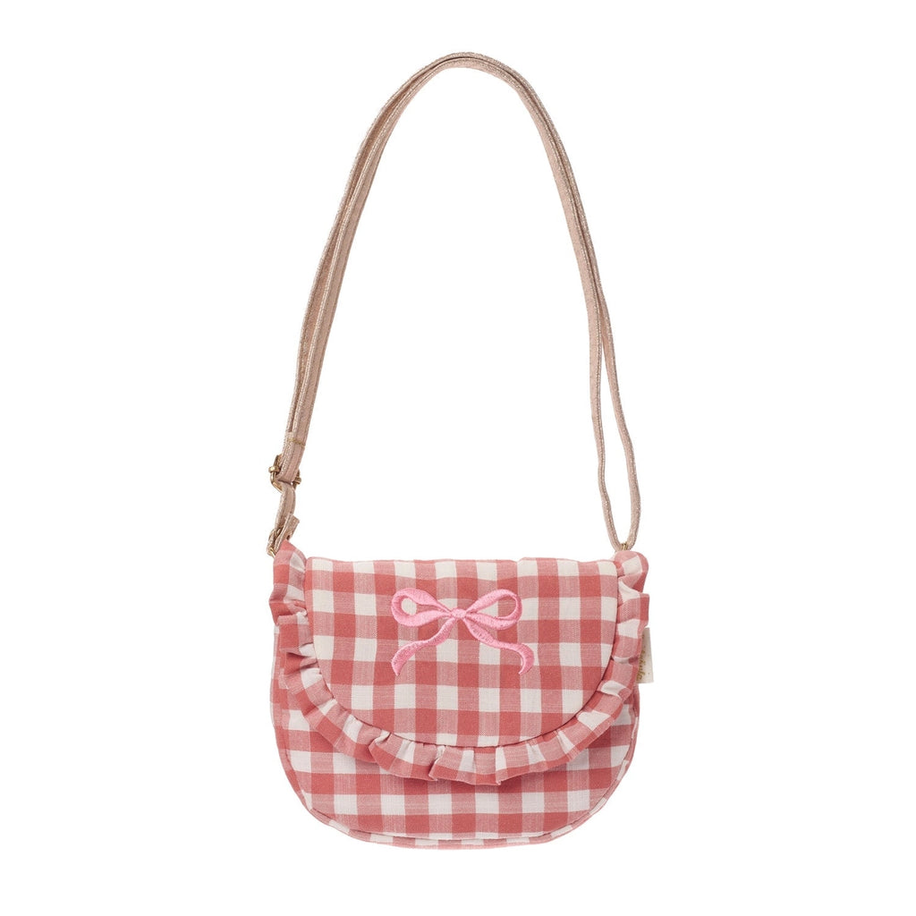 Rockahula gingham ruffle bow bag
