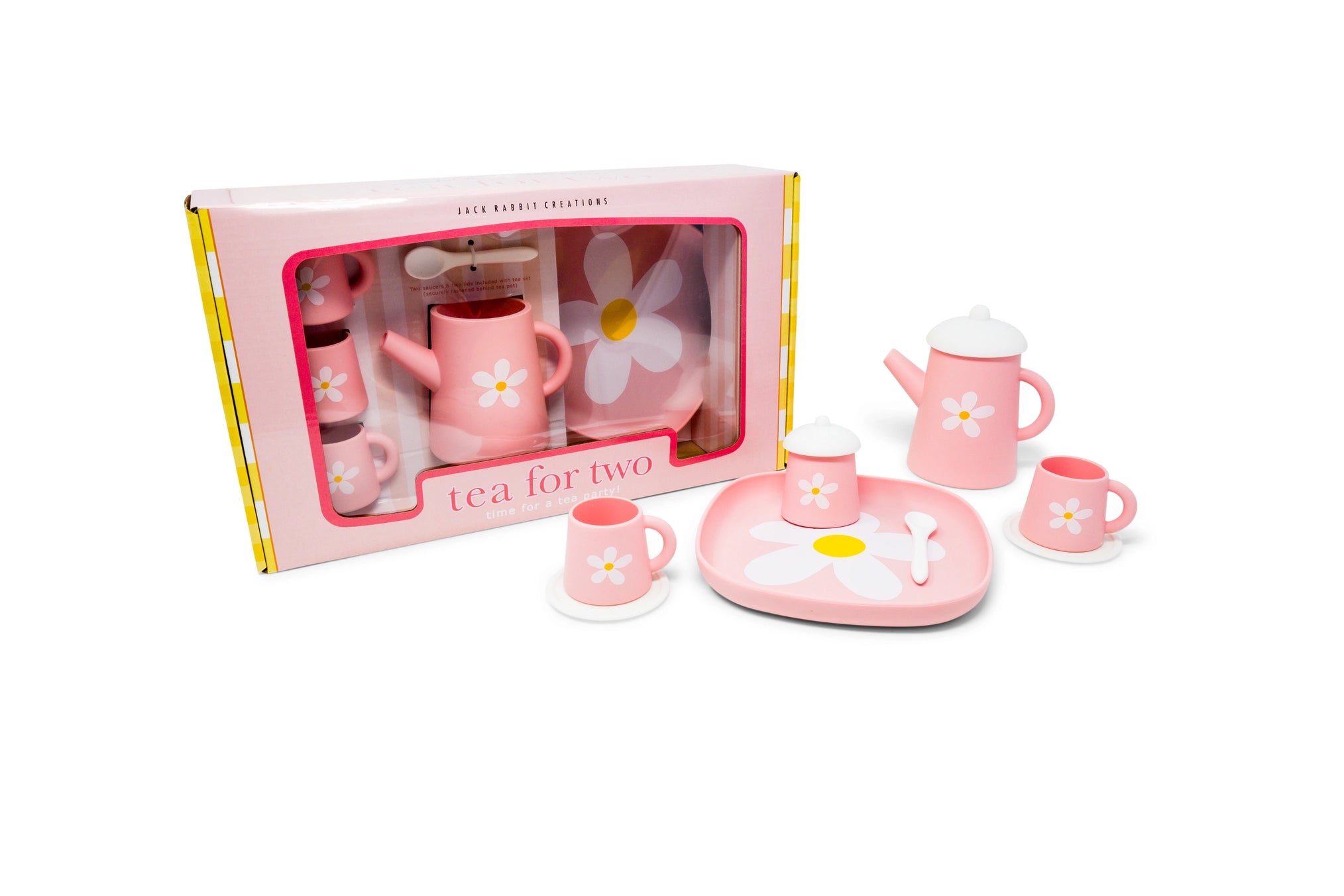 Jack Rabbit Creations silicone tea set