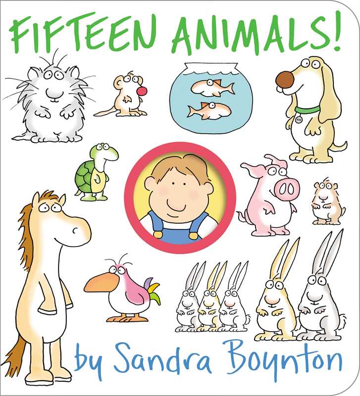 Fifteen Animals! by Sandra Boynton book