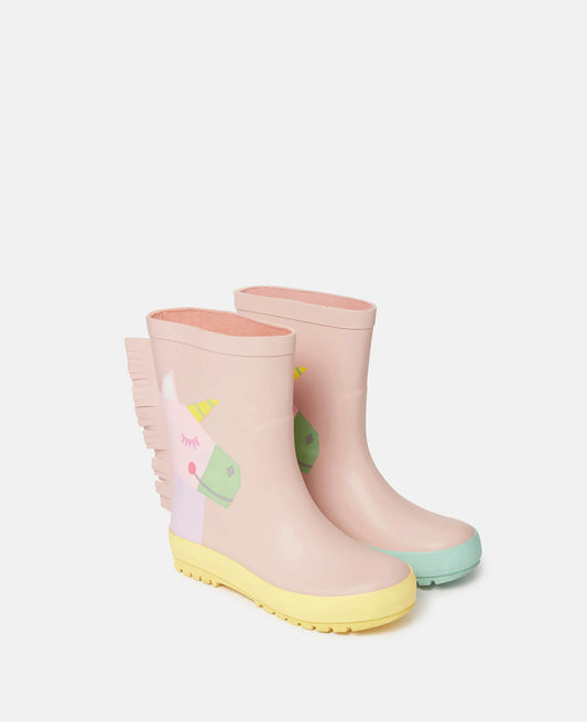 Stella McCartney kids unicorn rain boots