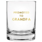 Stephan Baby promoted to grandpa rocks glass
