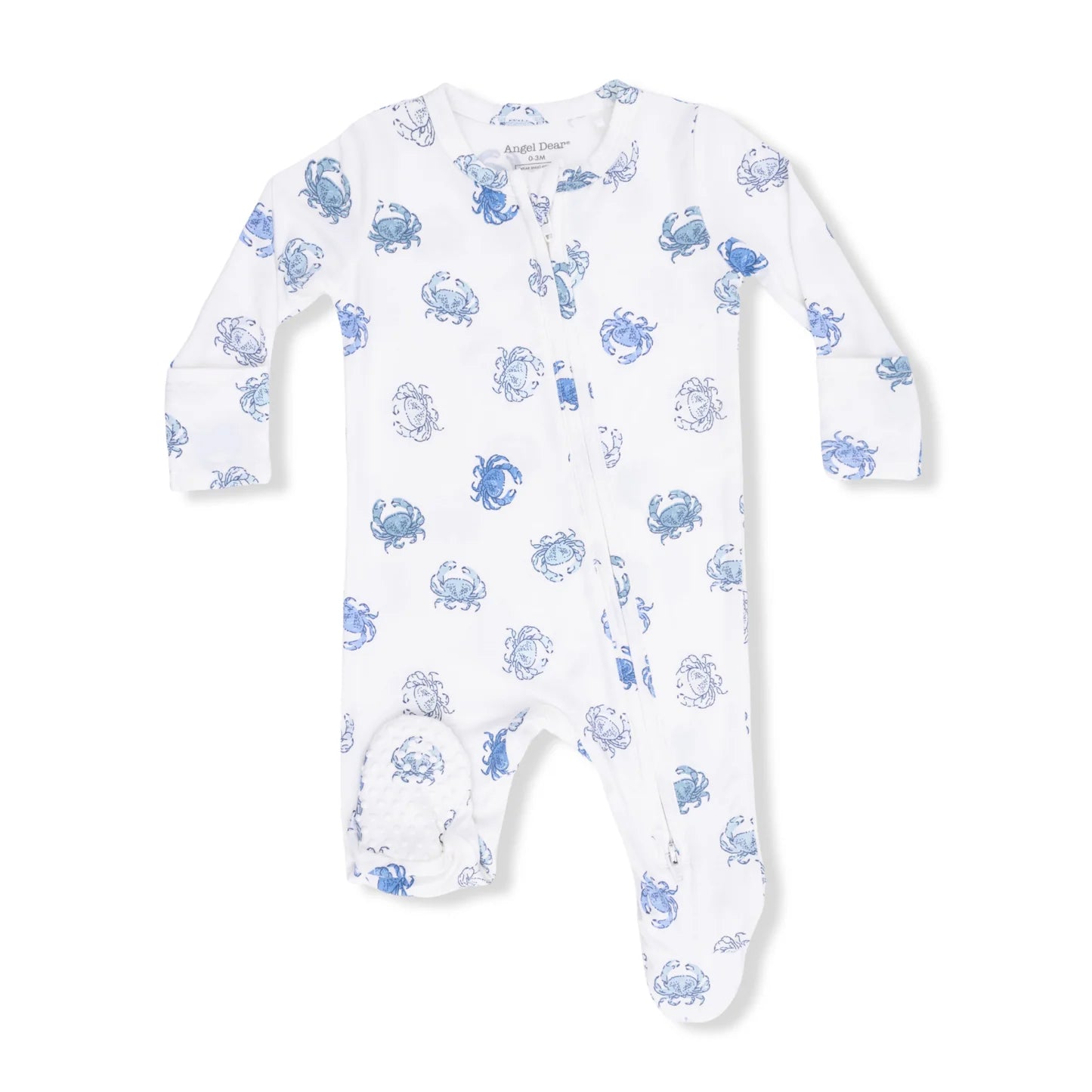 Angel Dear infant two-way zipper footie
