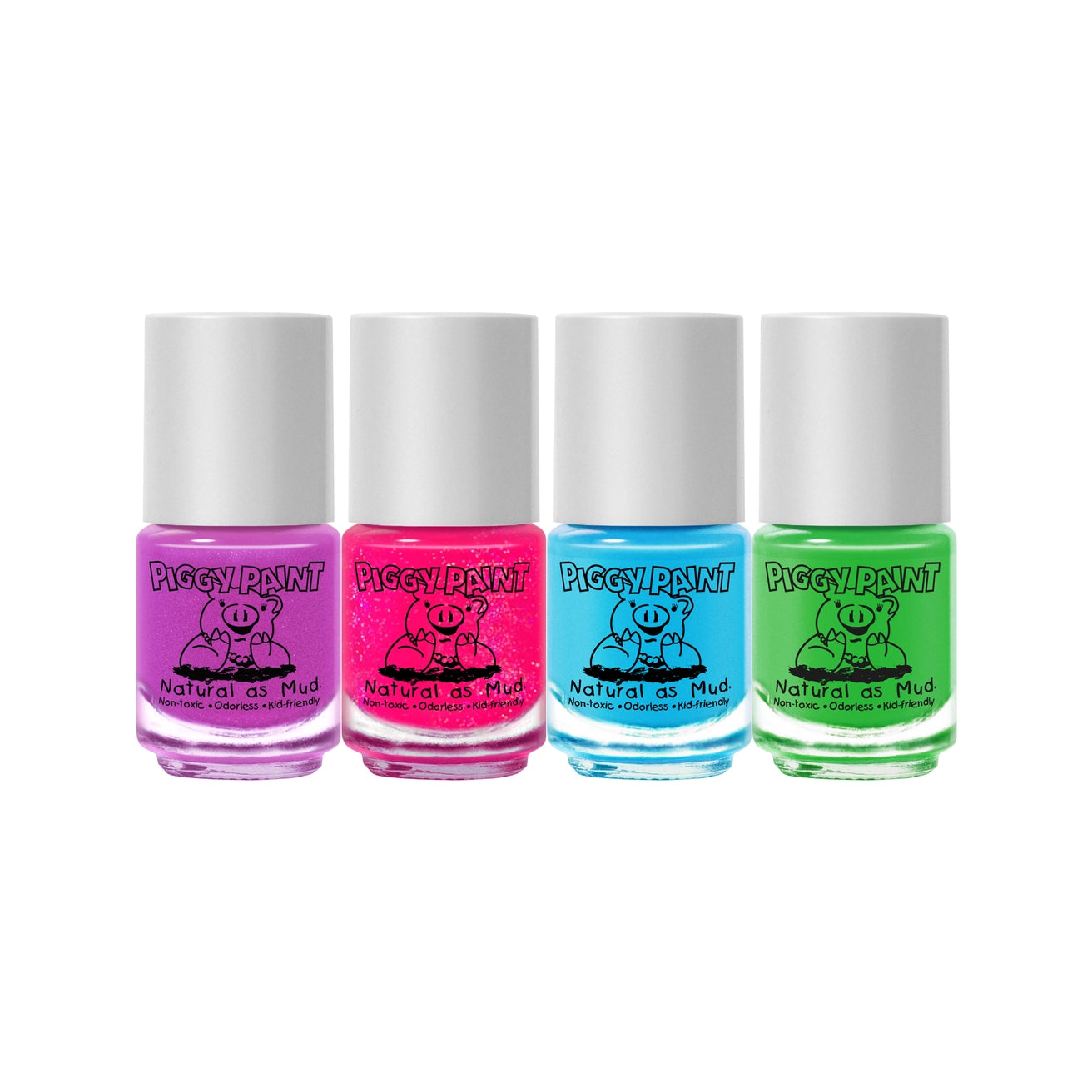Piggy Paint rainbow 4-polish box set