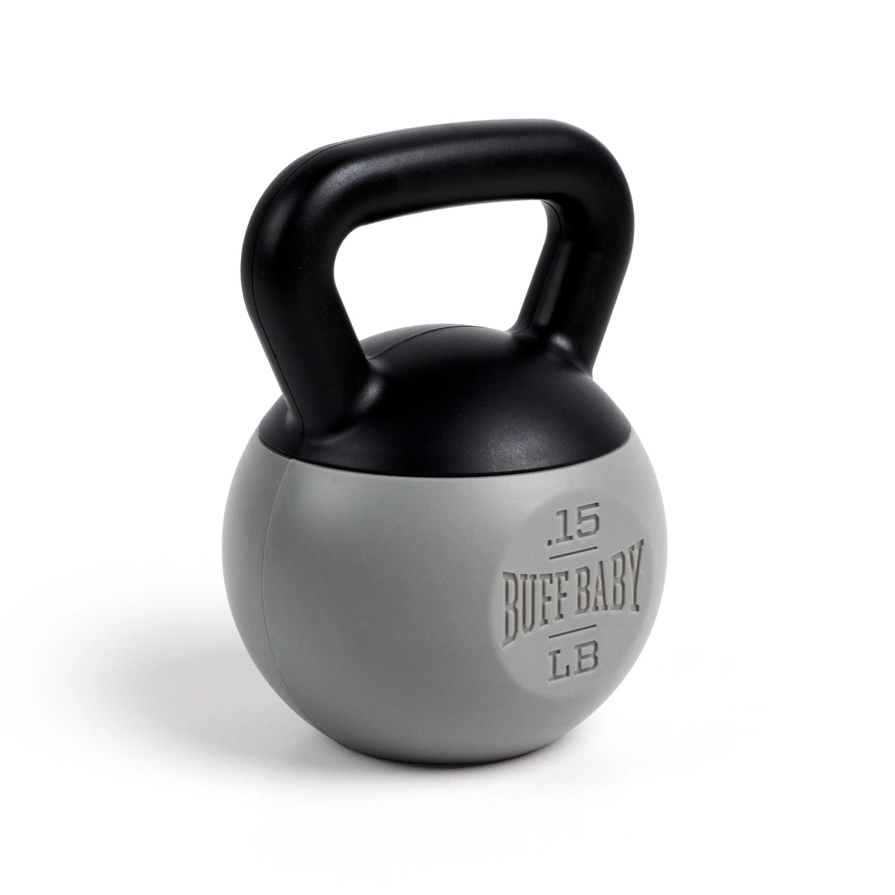 Fred & Friends buff baby kettlebell rattle