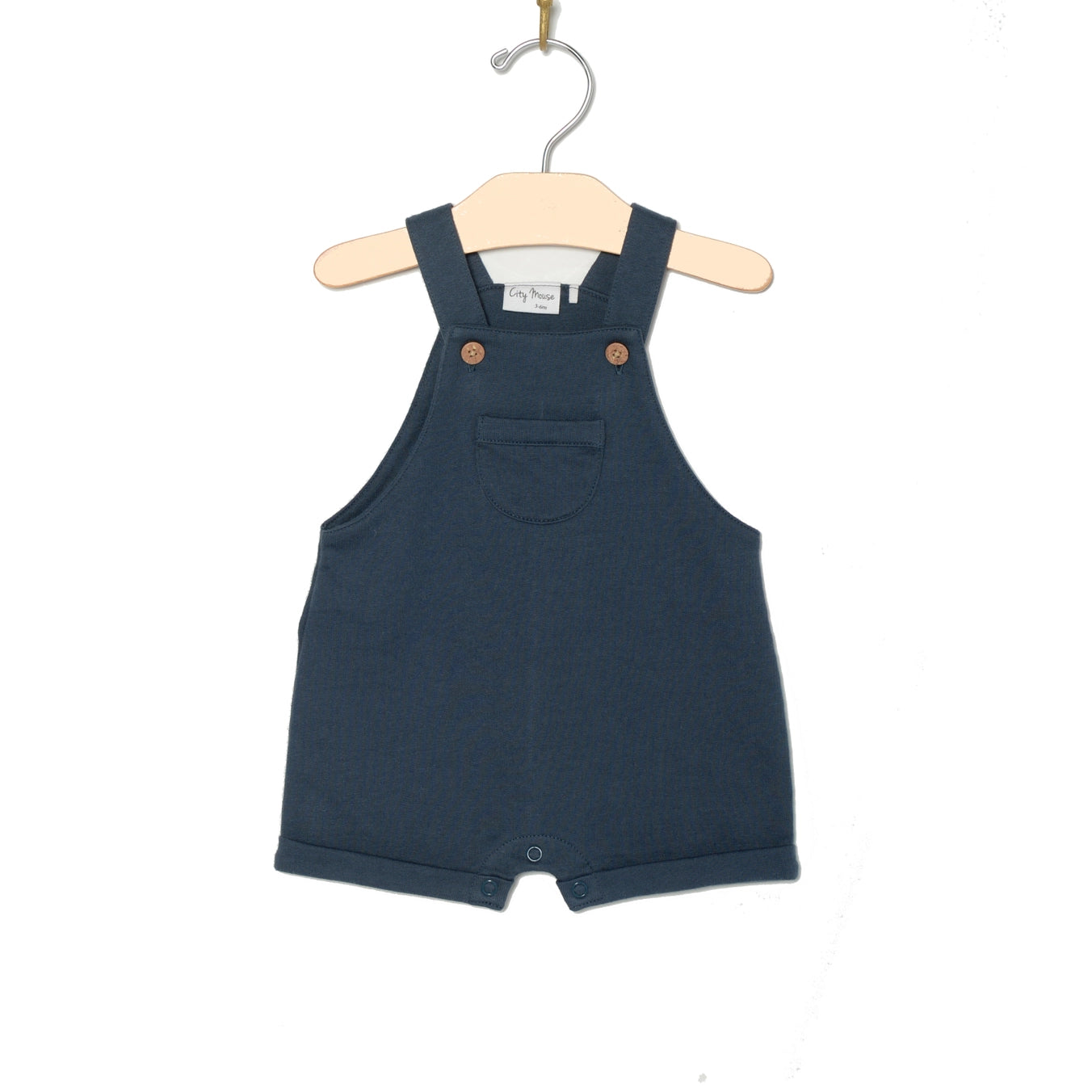 City Mouse infant short overalls