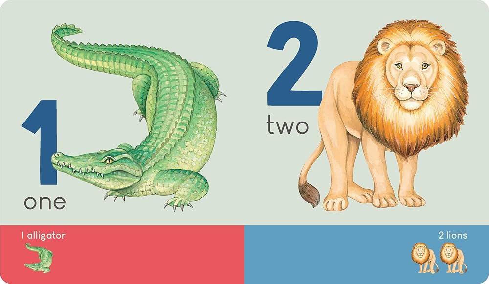 Carry Me Animal Numbers book