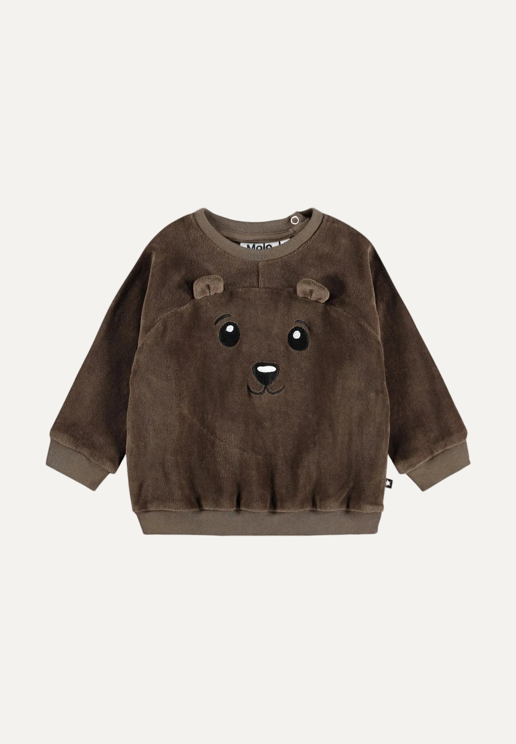 Molo infant & toddler derry velour sweatshirt