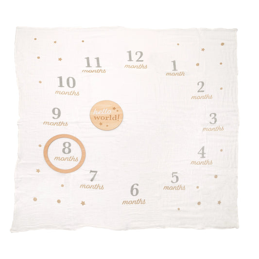 Pearhead milestone blanket