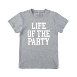 Tiny Trendsetter kids life of the party tee