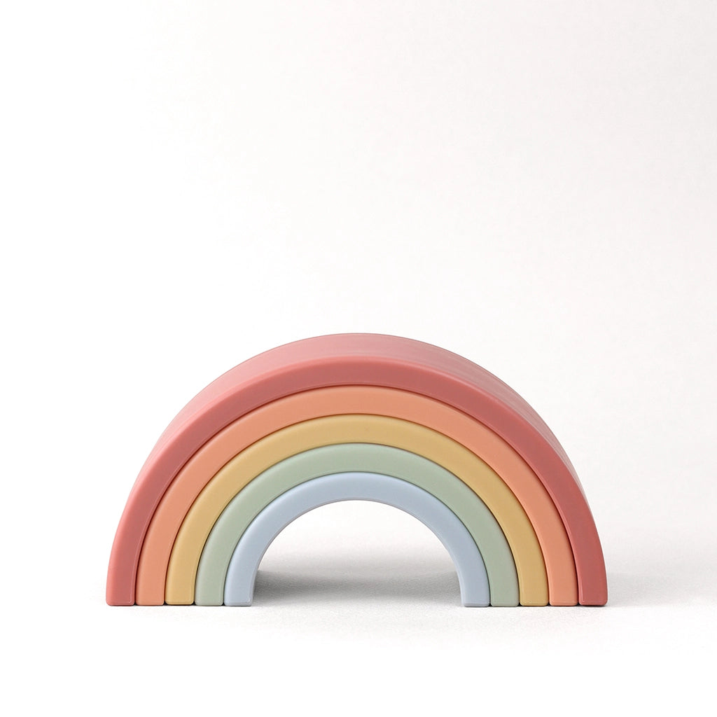 Itzy Ritzy rainbow stacking toy