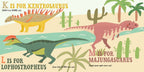 D is for Dinosaur book