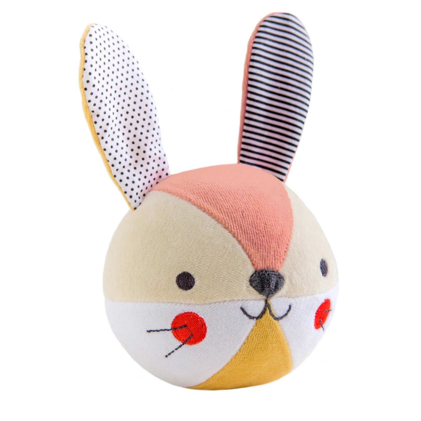 Baby bunny soft chime ball