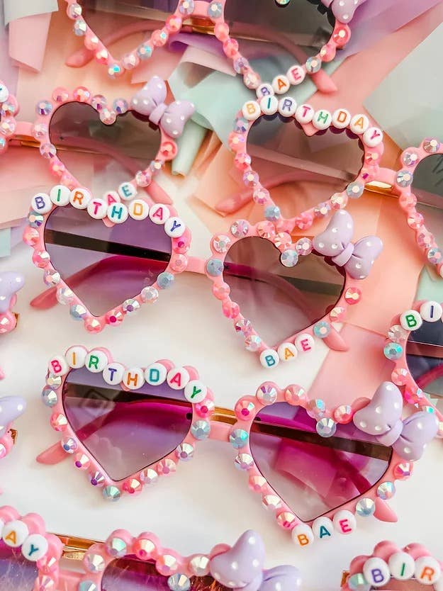 Sienna's Sunnies kids birthday sunglasses