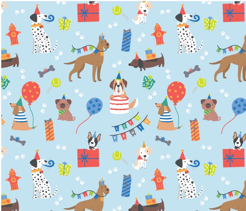 Macaron + Me kids pawty dogs pajamas