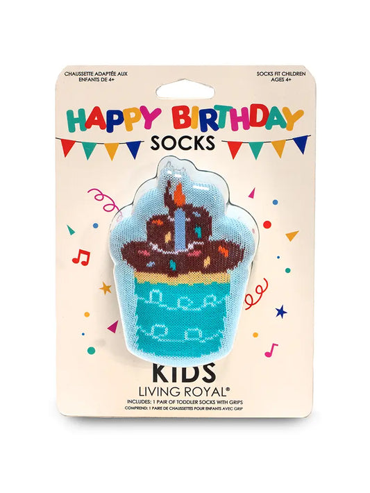 Living Royal 3D birthday socks