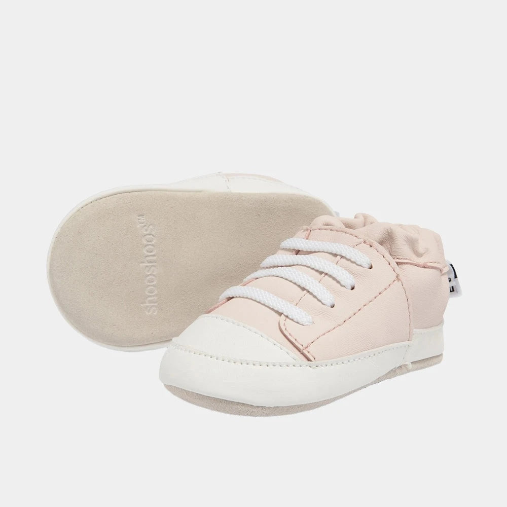 Shooshoos leather sneaker booties