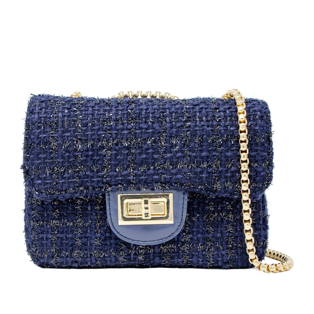 Tiny Treats classic large tweed handbag