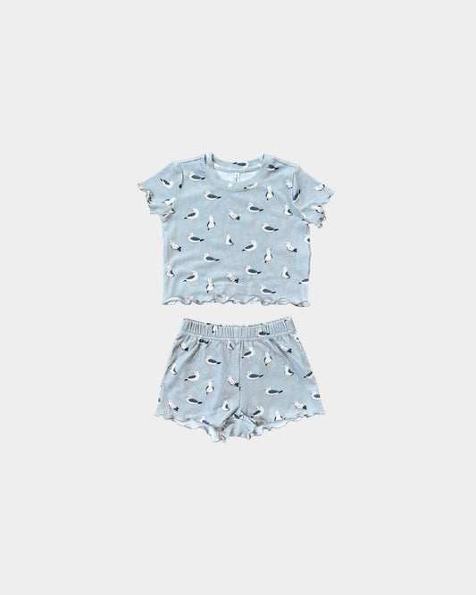 Babysprouts girls ribbed two piece set
