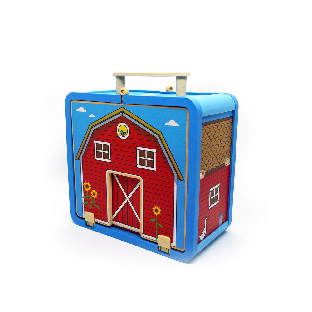Jack Rabbit Creations barnyard suitcase series