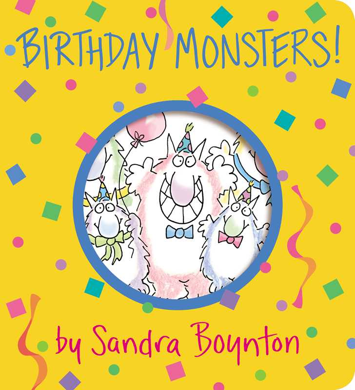 Birthday Monsters! by Sandra Boynton book