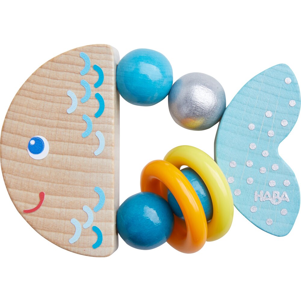 Haba USA rattlefish wooden rattle