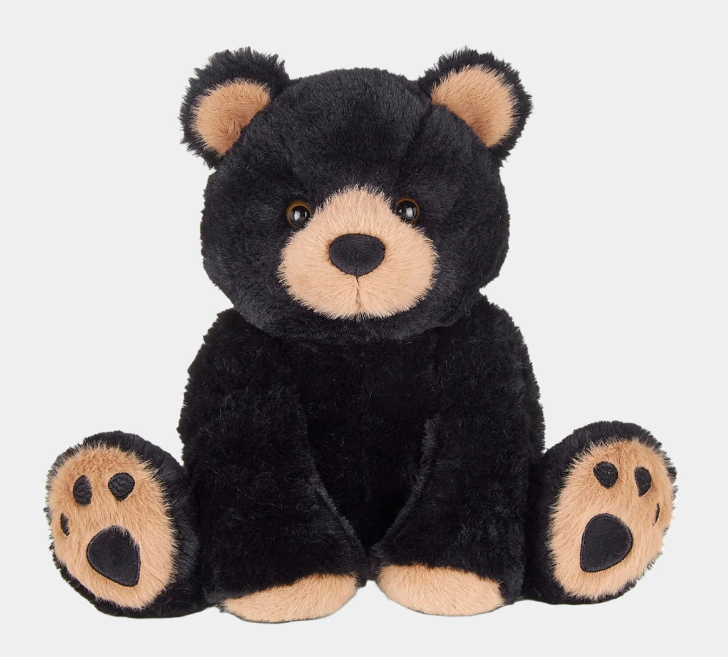 Bearington Collection woody the plush black bear