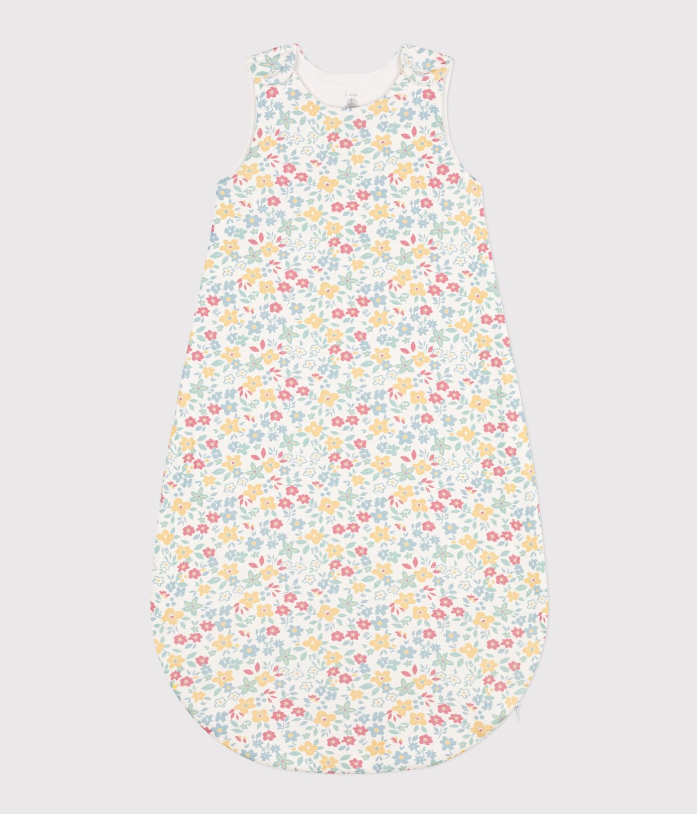 Petit Bateau retro floral sleepsack