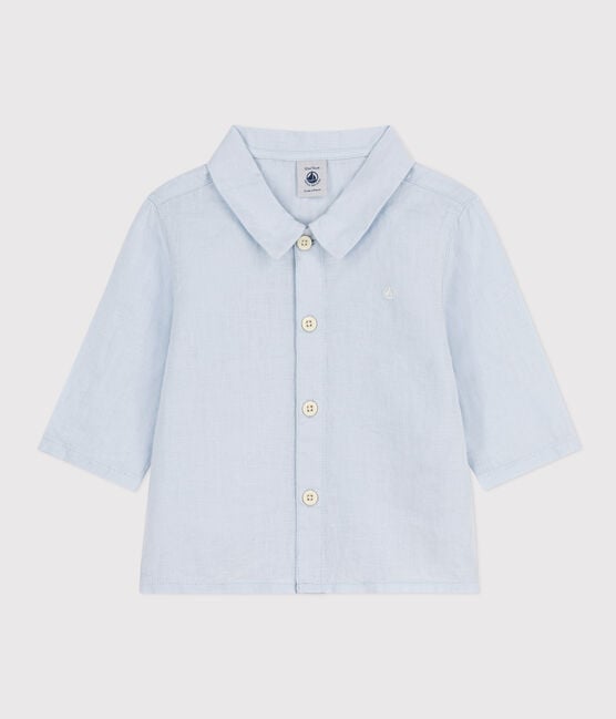 Petit Bateau infant boy linen shirt