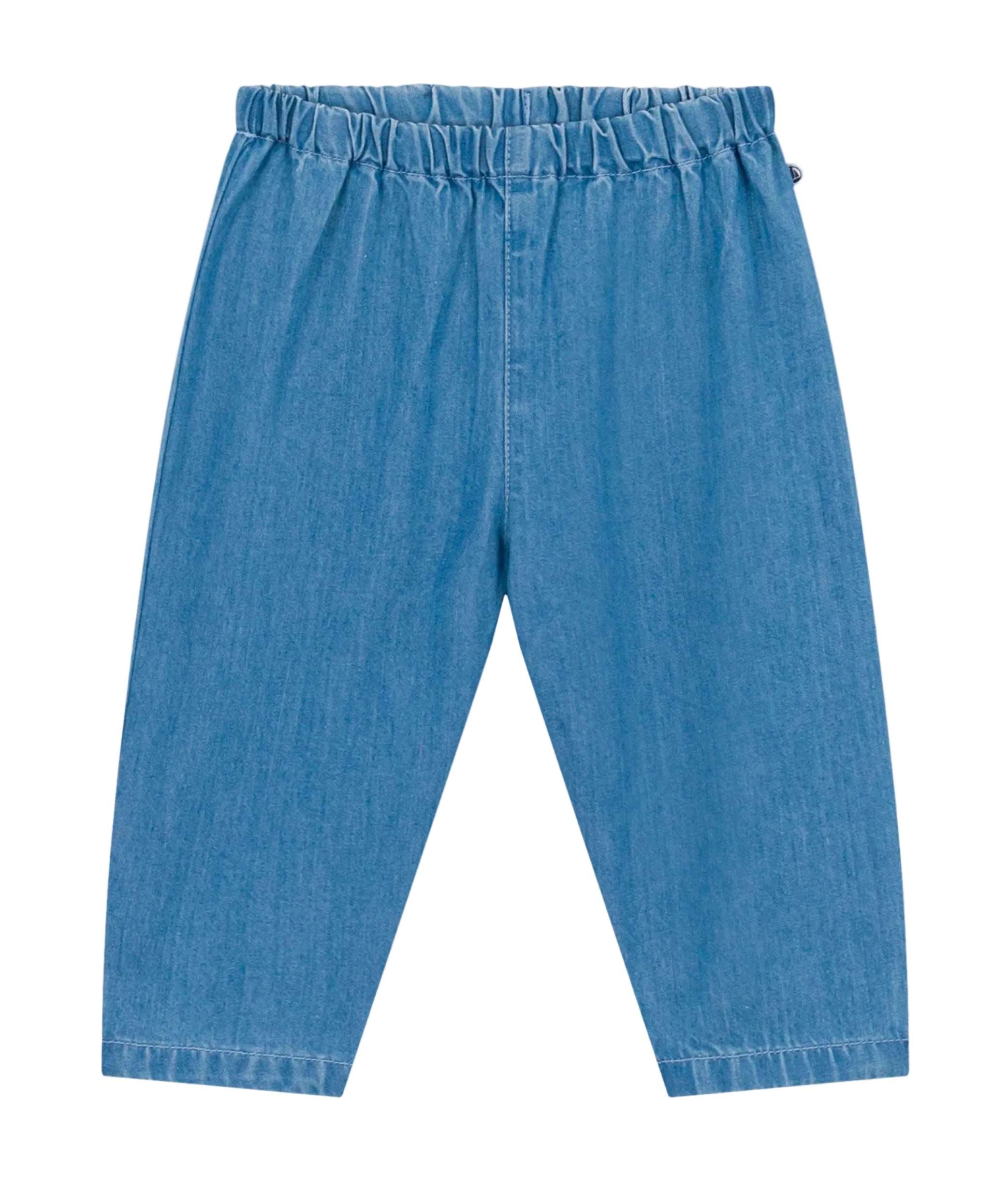 Petit Bateau infant lightweight denim pants
