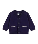 Petit Bateau infant boy front pocket cardigan