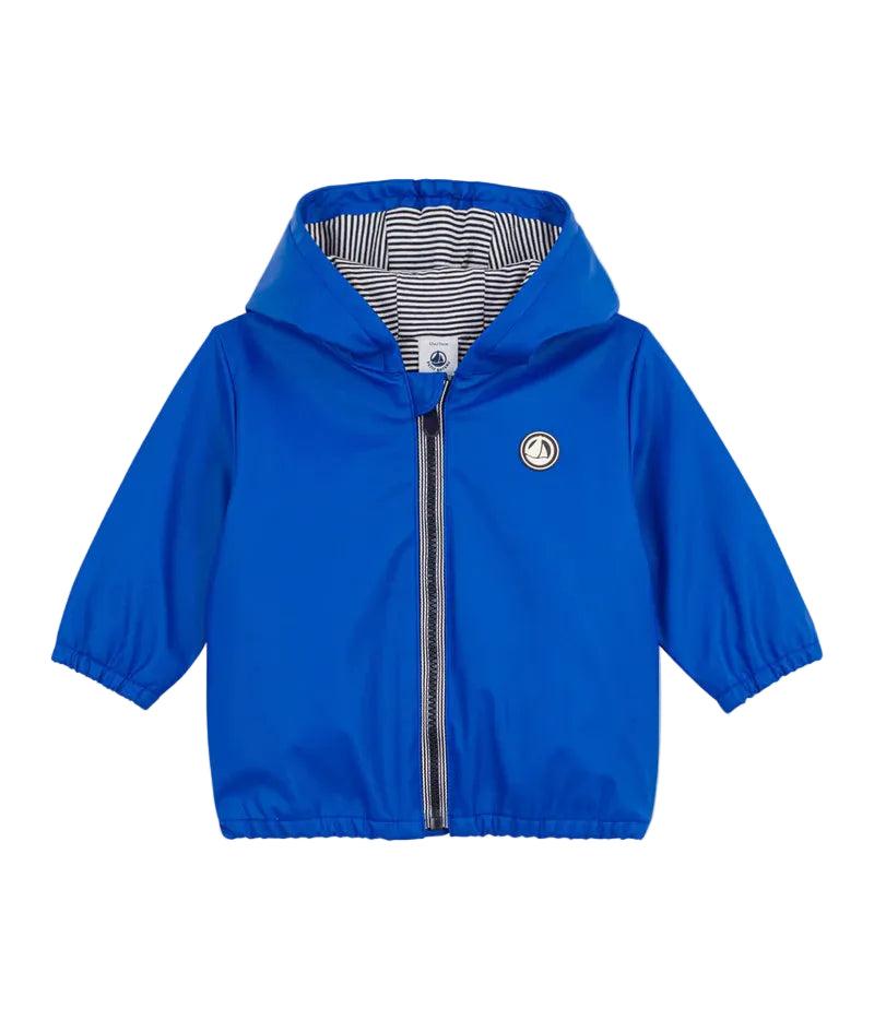 Petit Bateau infant hooded windbreaker