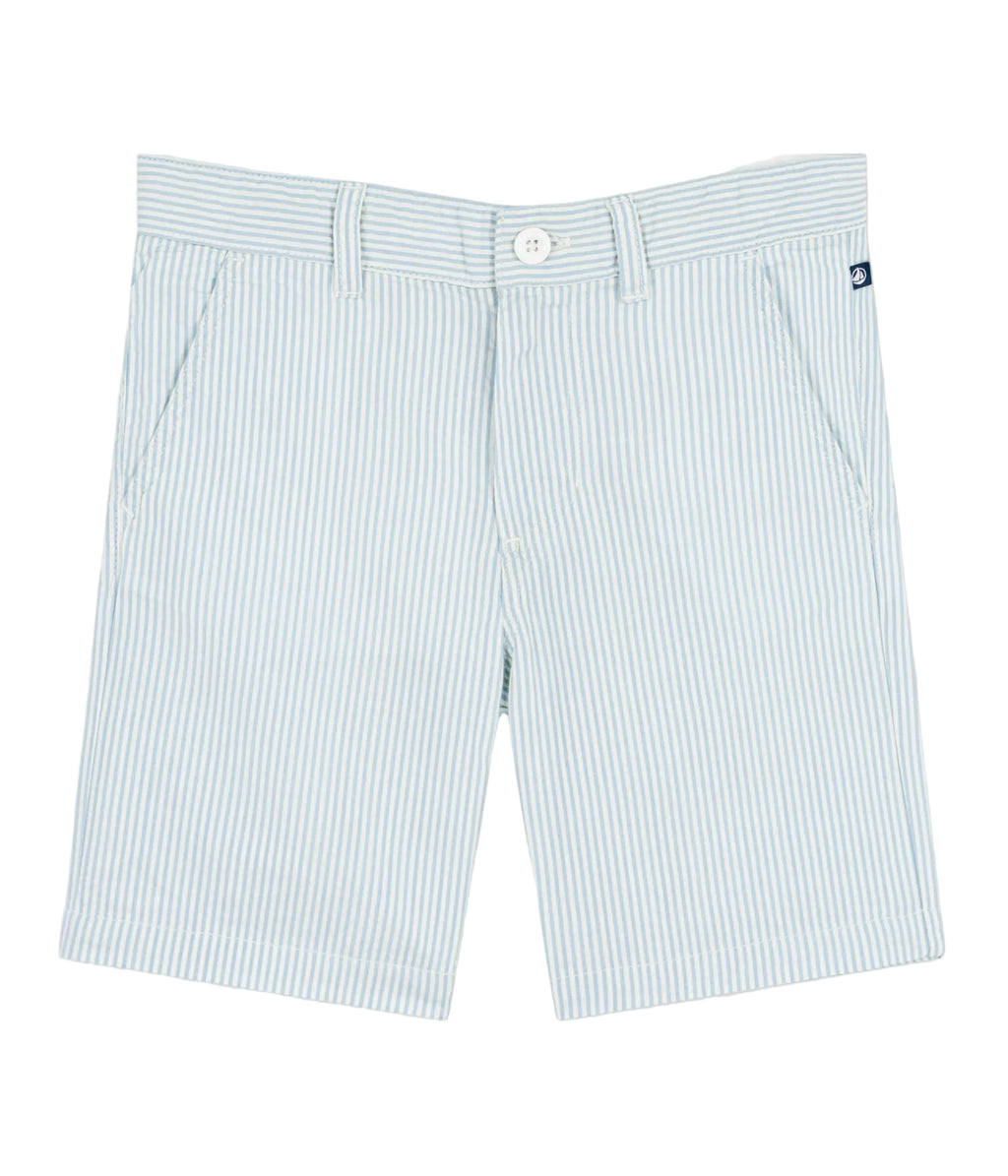 Petit Bateau boys seersucker shorts
