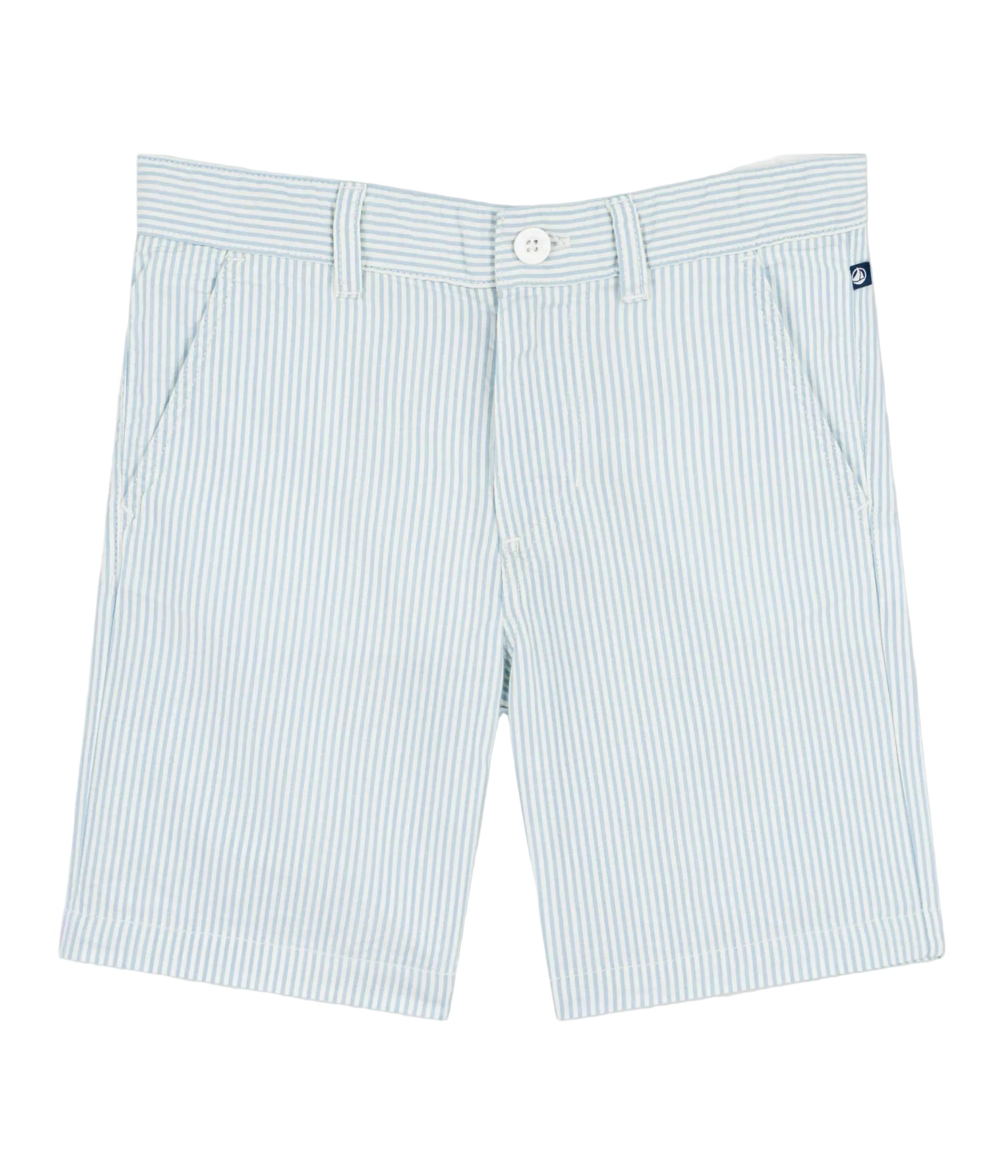 Petit Bateau boys seersucker shorts