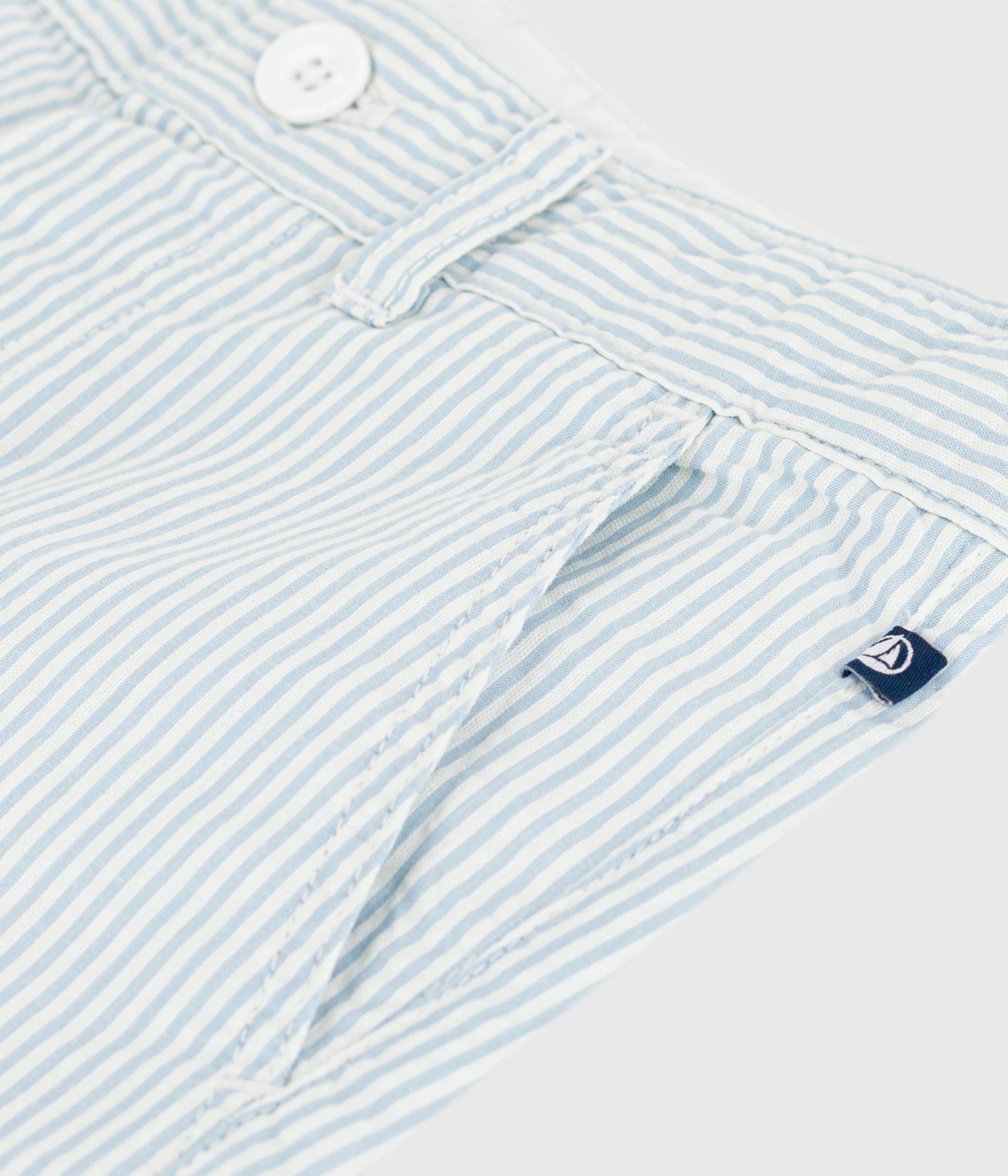 Petit Bateau boys seersucker shorts