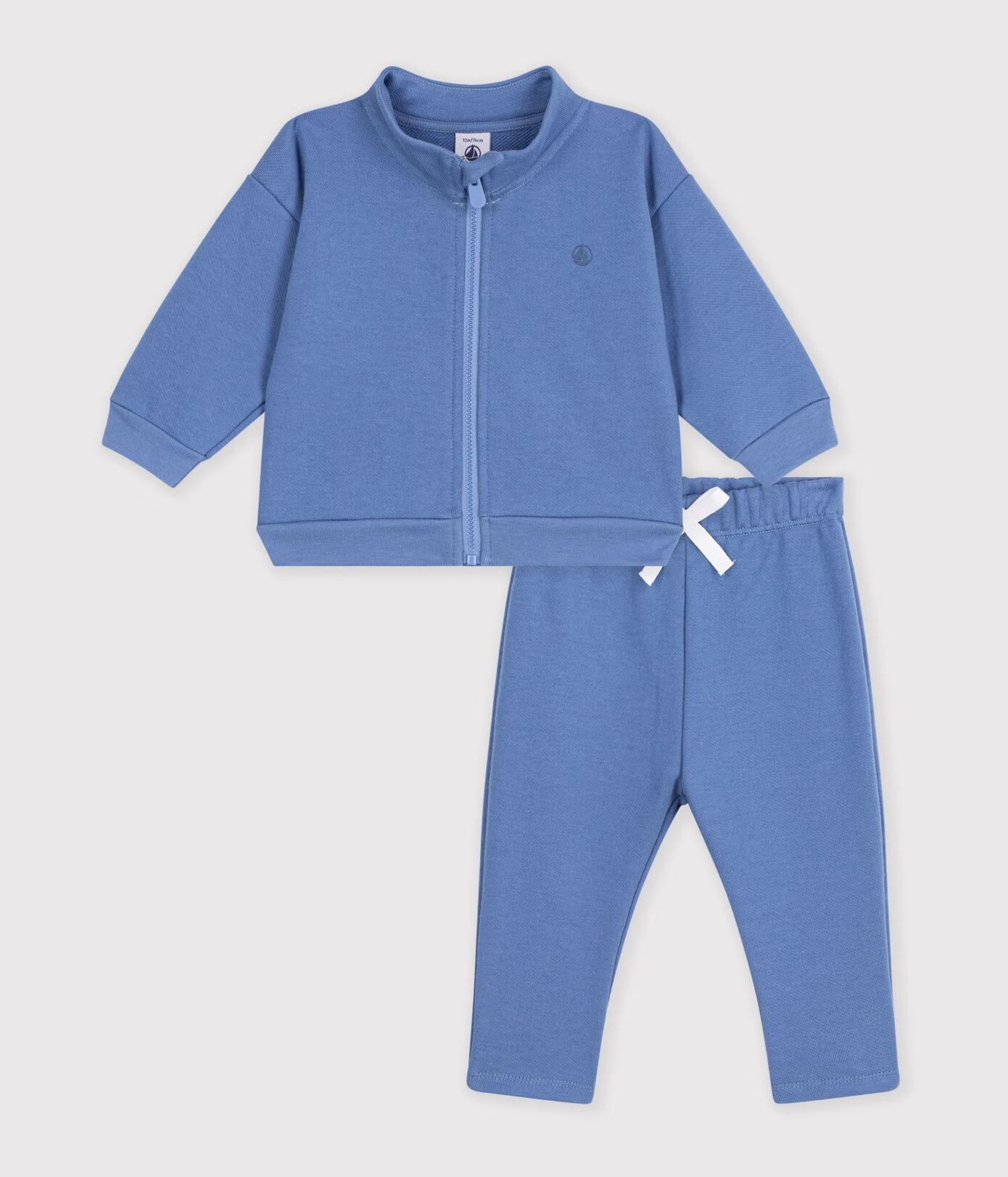 Petit Bateau infant zip sweatsuit