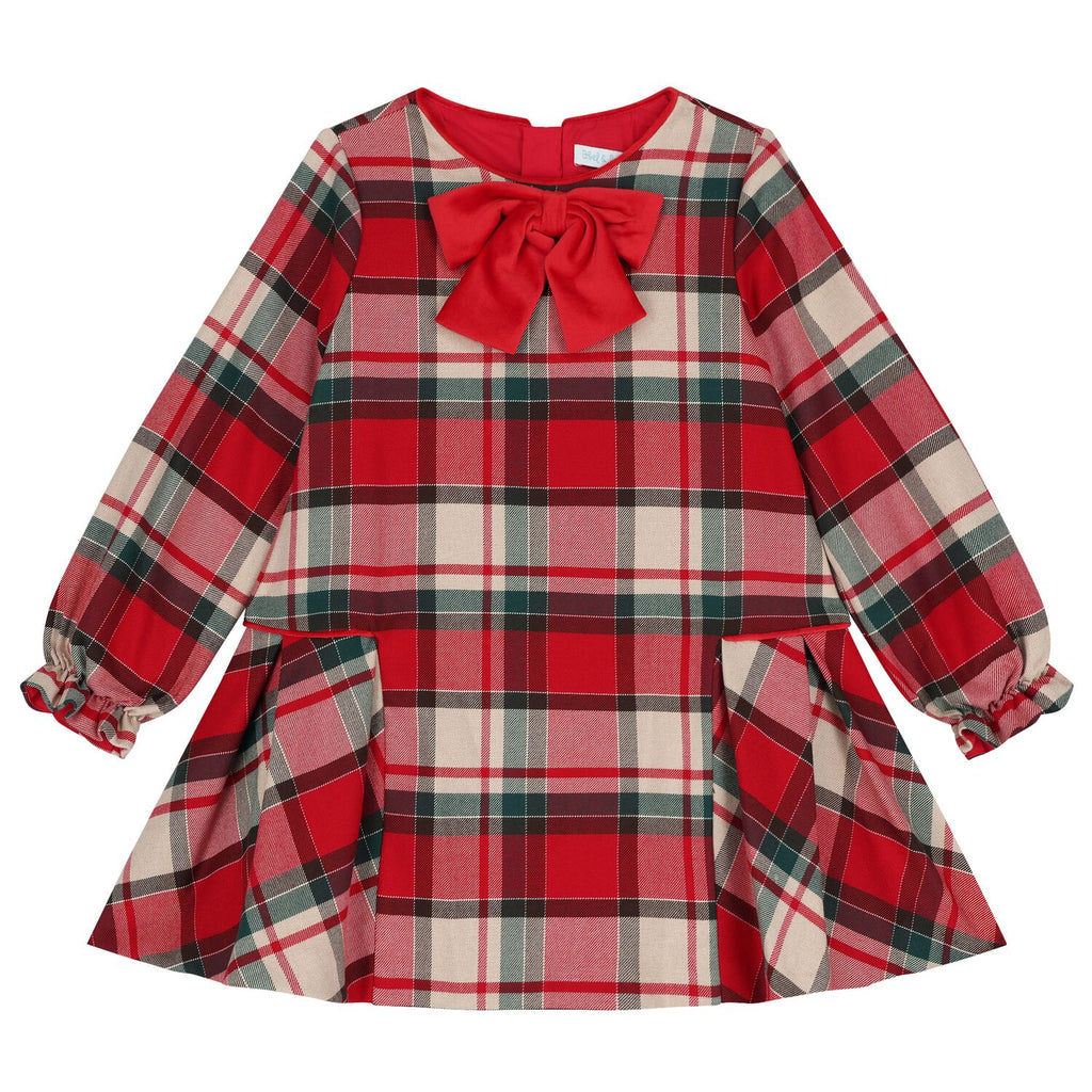Abel & Lula girls plaid dress
