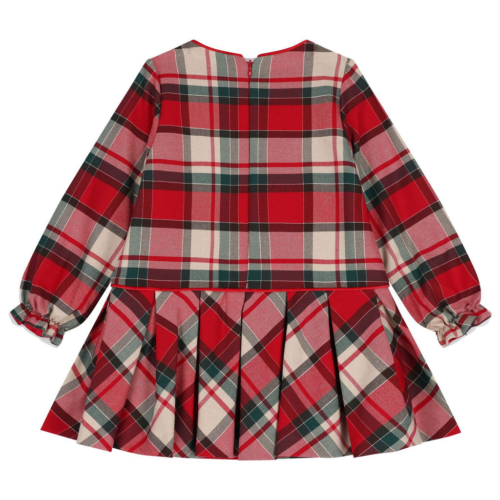 Abel & Lula girls plaid dress