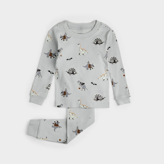 Petit Lem infant & kids glow in the dark dinoscaries pajamas