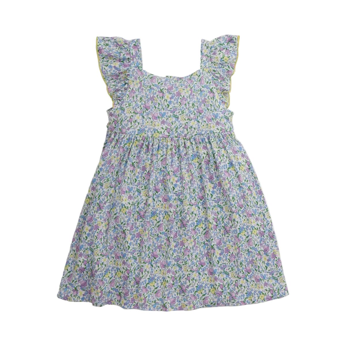 fitted lace wedding dress Baby Girl Dress | Smocked Tank & Bloomer - Blossom main image 0
