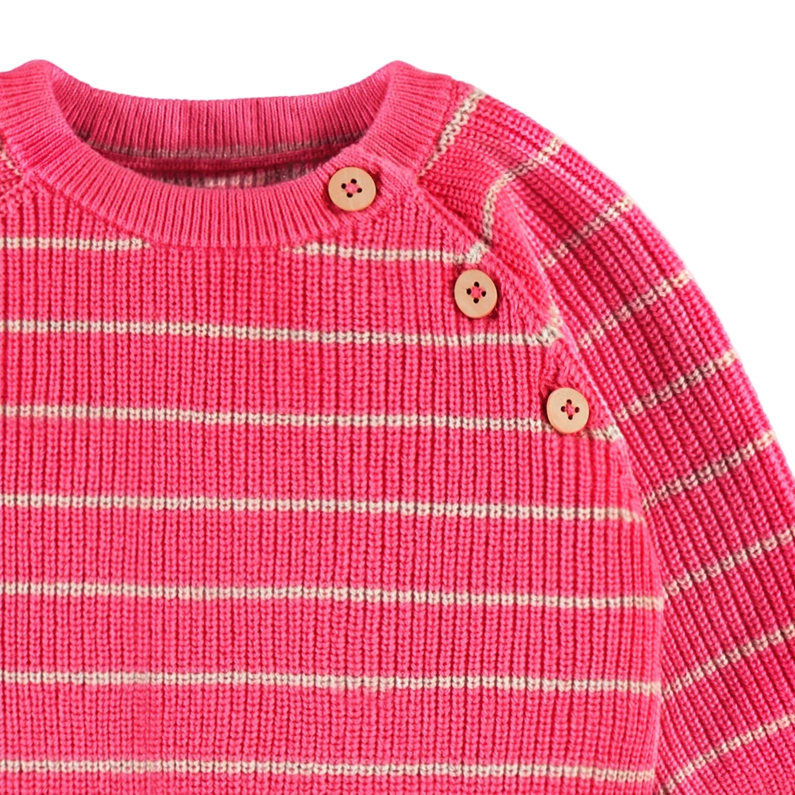 Souris Mini infant girl stripe sweater