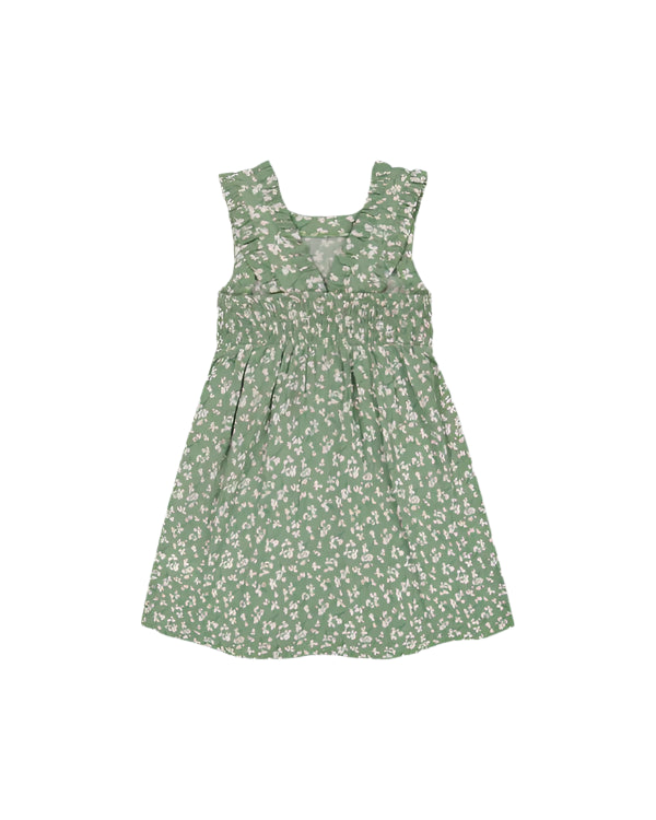 Deux Par Deux girls sleeveless muslin dress