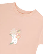 Deux Park Deux girls floral print frill top