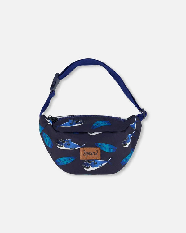 Deux Par Deux printed fanny pack