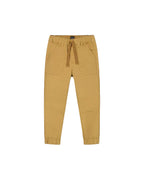 Deux Par Deux infant & boys stretch twill jogger