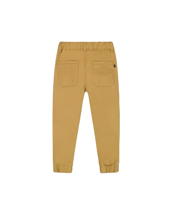 Deux Par Deux infant & boys stretch twill jogger